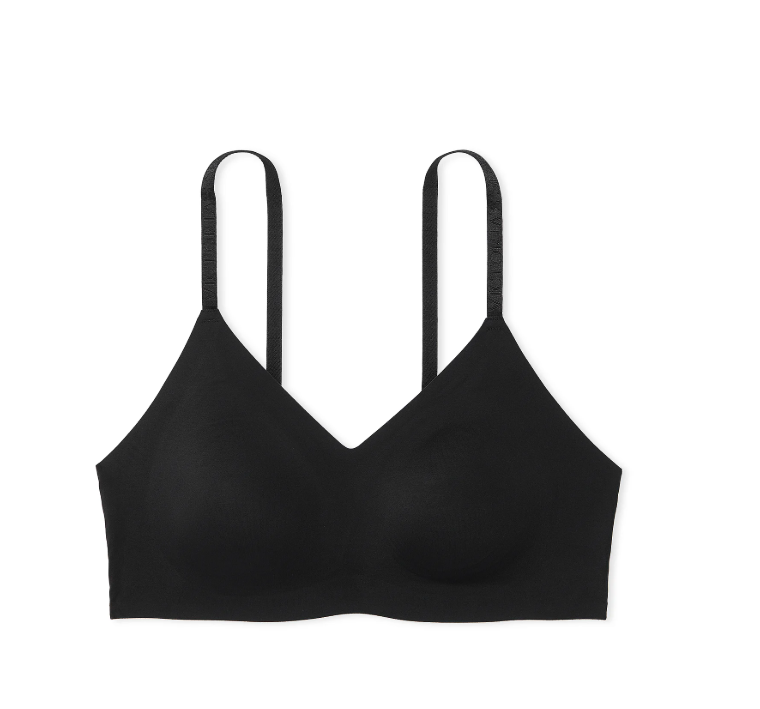 DUMMY - Brasier cómodo sin aros y ligeramente forrado XL  negro